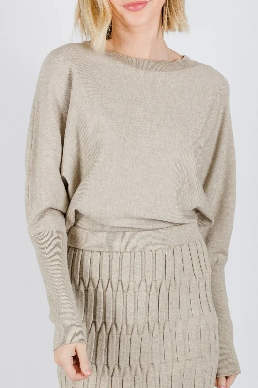 Weekend Shopping Made Better ARIANA TOP (Beige)