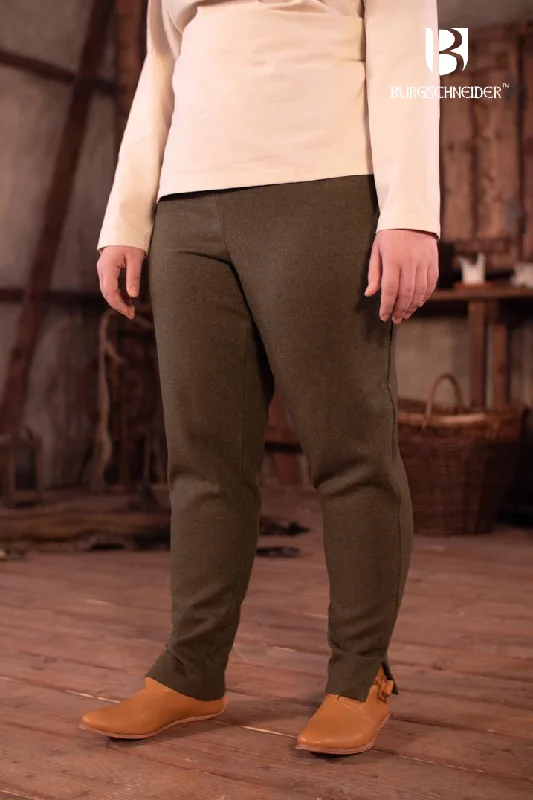Weekend Offers That Dazzle Skjoldehamn Pants Sarina Olive Green