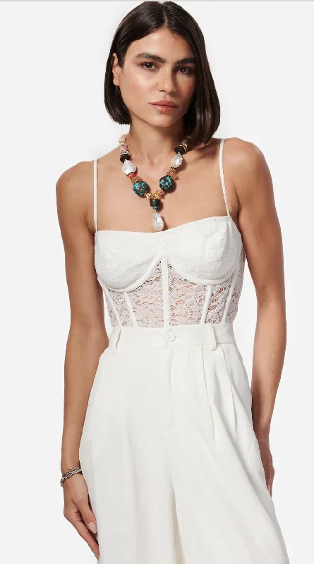 Weekend Specials to Indulge In Jora Matte Lace Bodysuit