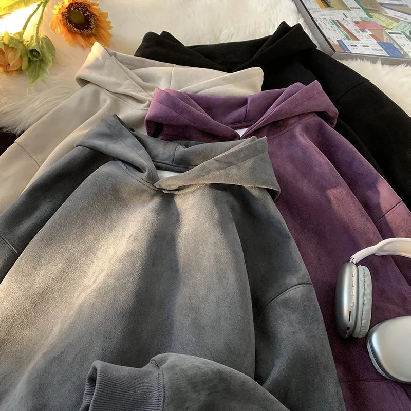 Fantastic Savings Baggy Solid Color Fashion Oversized Y2K Hoodie