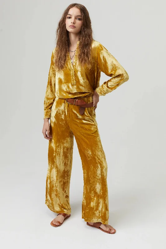 Flash Sale LANHTROPY - THE LUNA VELVET PANT