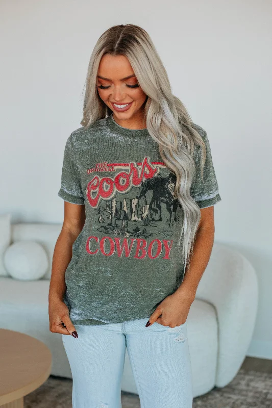 Crazy Deals Coors Cowboy Graphic Tee