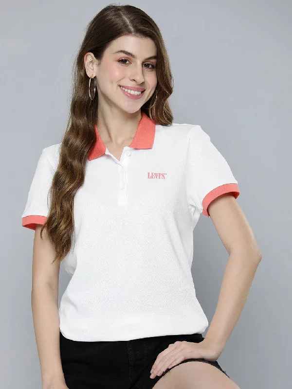 The Best Prices Women's Solid Polo T-shirt