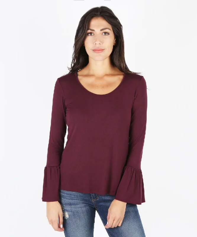 Unbeatable Prices Winnie Knit Top (Burgundy)