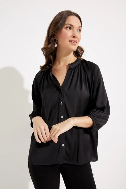 Amazing Deals Joseph Ribkoff Ruffled Collar Blouse