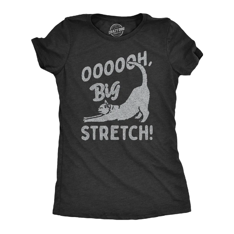 Weekend Shopping Extravaganza OOOOOH Big Stretch Cat Women's T Shirt