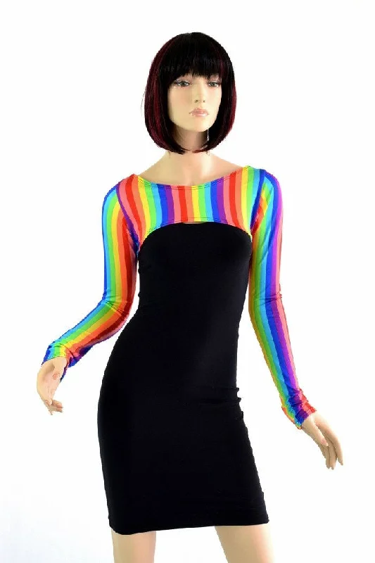 Weekend Bargains Galore Rainbow Bolero Dance Sleeves