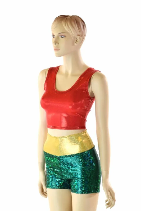 Now Available Side Kick High Waist Shorts & Top