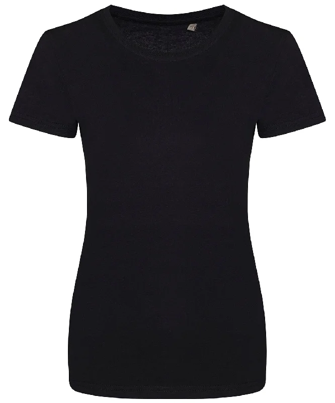 Today’s Deal Womens Cascade organic tee | Jet Black