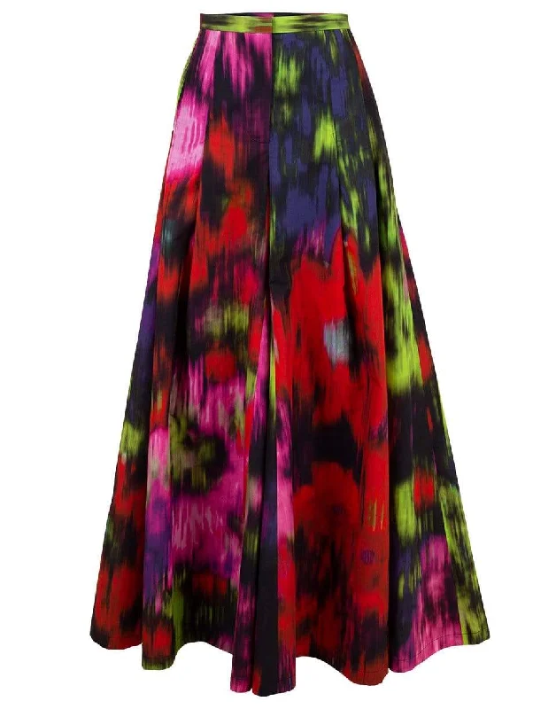 Season Finale Sale Superbloom Floral Wide Leg Pleated Palazzo Pant
