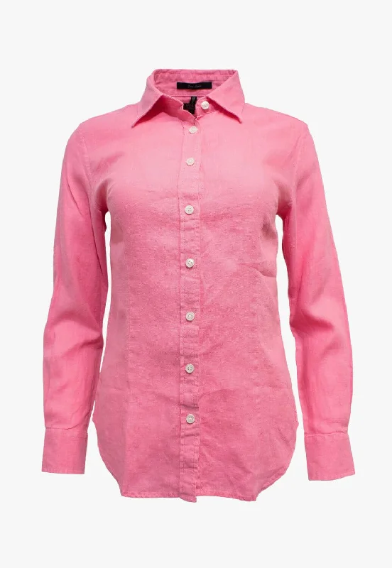 Low Prices Pilbara Ladies Linen Long Sleeve Shirt