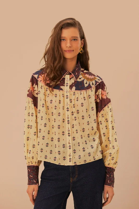 Price Rollback Ainika Chill Blouse ~ Burgundy
