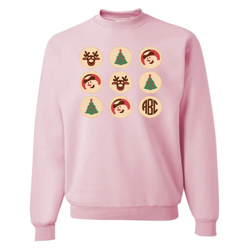 Today's Deal Monogrammed 'Pillsbury Christmas Cookies' Crewneck Sweatshirt