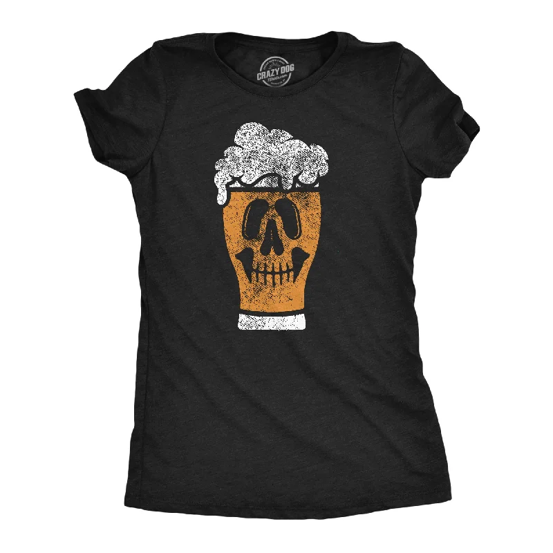 Epic Value Beer Glass Skull Women's T Shirt