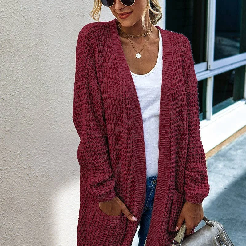 Price Rollback Red Cardigan Sweater