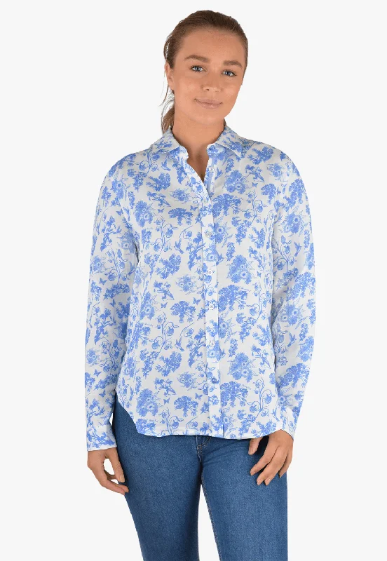 Steals and Deals Thomas Cook Womens Bonnie Long Sleeve Shirt