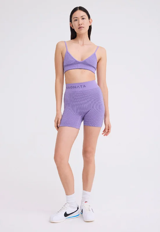Deal of the Week NAGNATA Ballet Wool Mini Short - Iris Purple