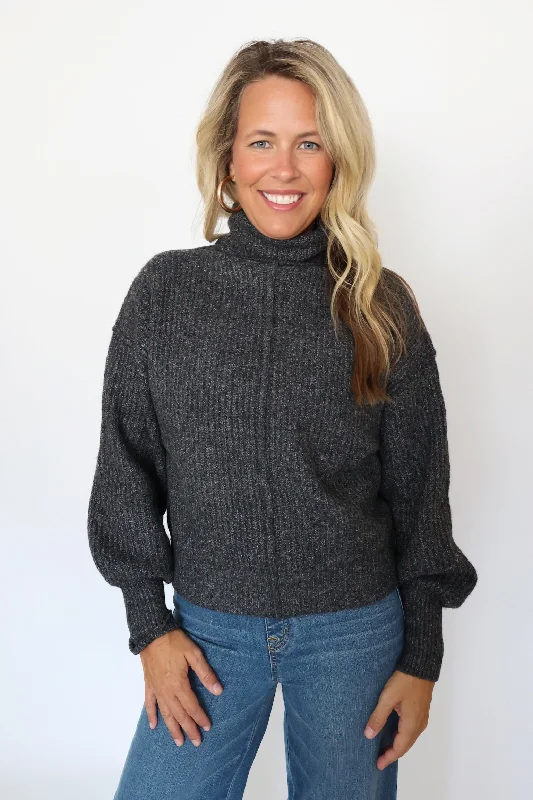 While Supplies Last Ariana Sweater- Black