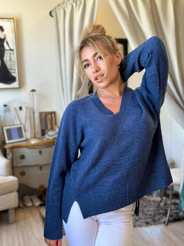 Amazing Value Alashan Cashmere Devin West Palm Pull Over