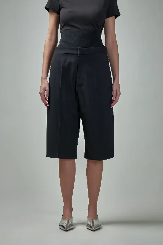 Overstock Clearance Bermuda Shorts with Knitted Waistband