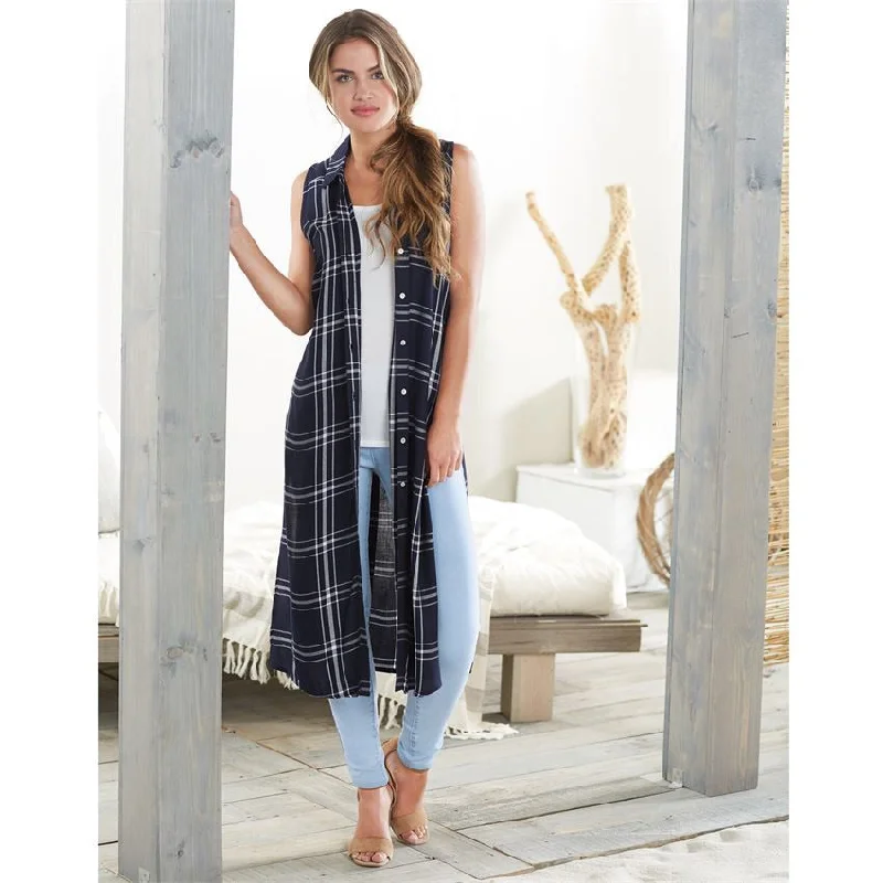 Weekend Specials to Delight Mud Pie Jamie Plaid Button Down (Small)