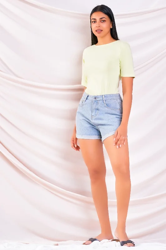 Flash Sale Back Frill Detail Tee