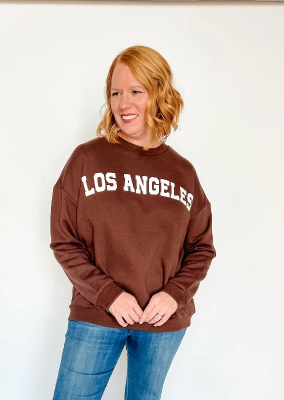 Best Choice Los Angeles Terry Sweatshirt - Brown