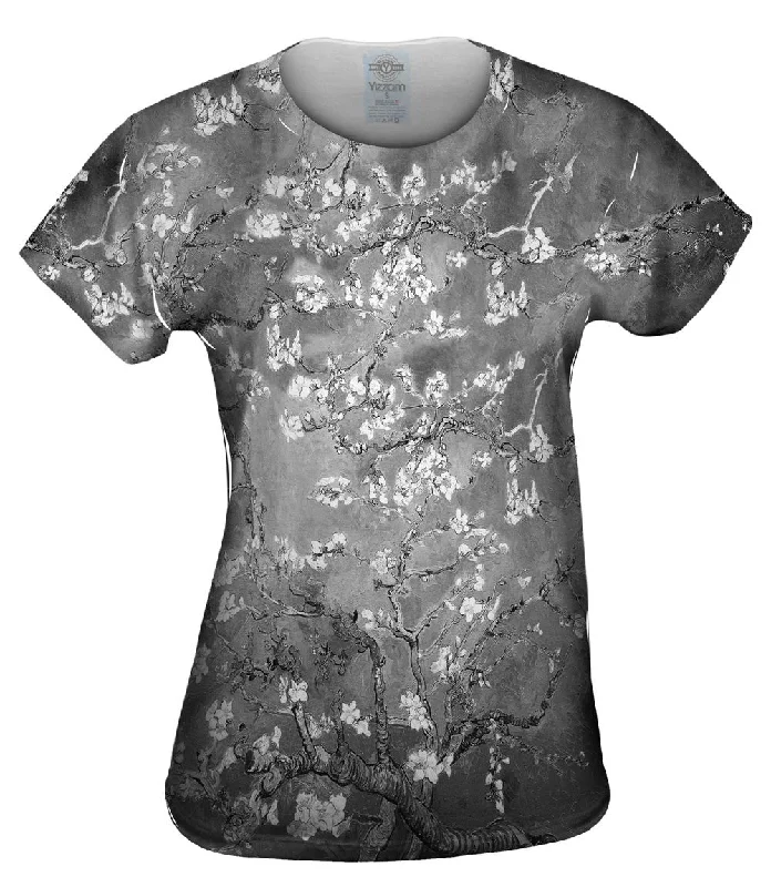 New Arrival Pop Art - "Van Gogh Blossoming Black White" (1890)