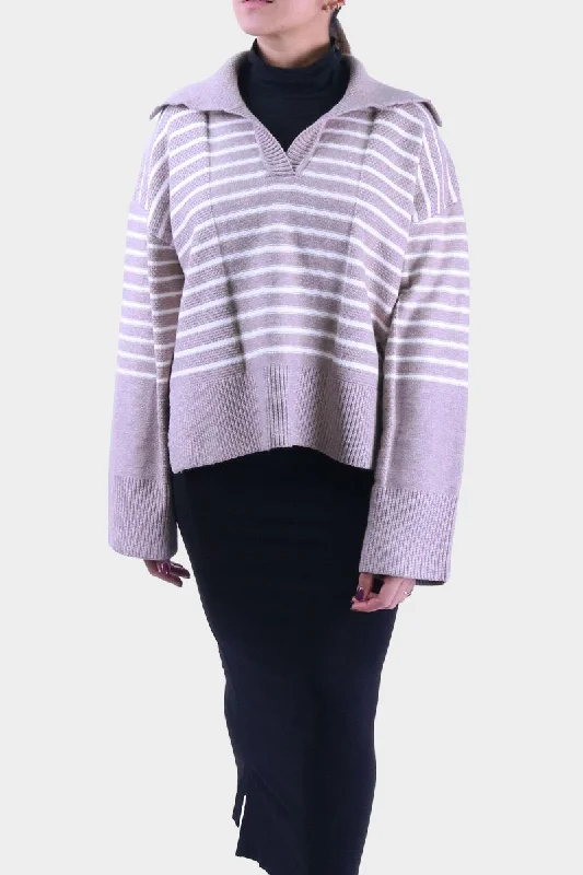 Bargain Alert ASHLYN SWEATER (LIGHT BROWN)