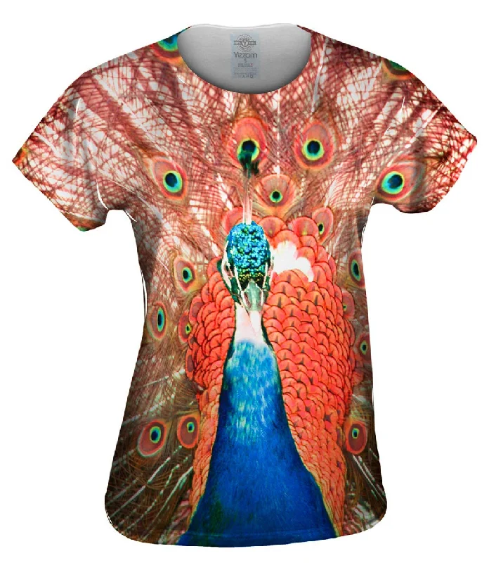 Exclusive Access Peacock In Full Bloom