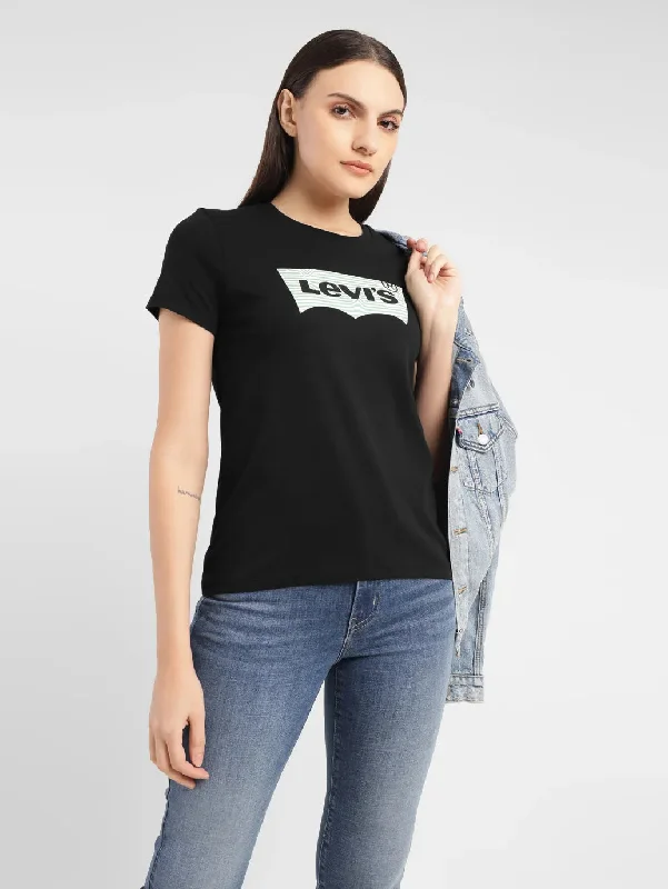 Get It Before It’s Gone Women's Brand Logo Crew Neck T-shirt