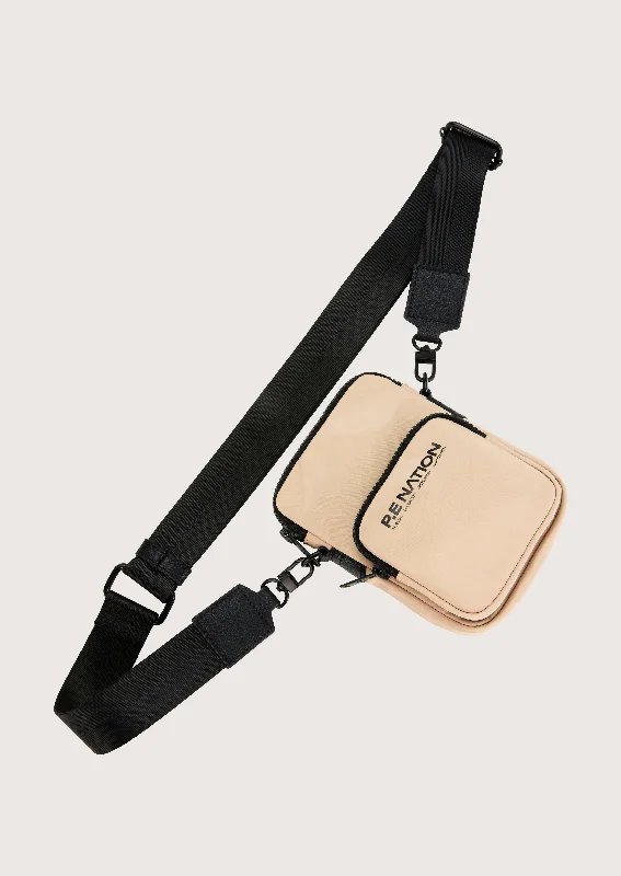 Early Access HOMAGE CROSS BODY BAG IN SESAME