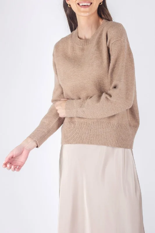 Exclusive Savings OVERSIZED SWEATER (LIGHT BROWN)