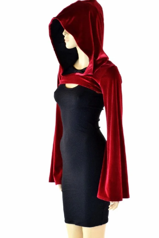 Factory Direct Sale Little Red Riding Hood Velvet Bolero
