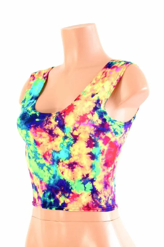 Weekend Deal Acid Splash Crop Top