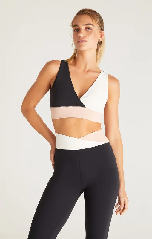 Hurry In Color Block Tank Bra by Z-Supply