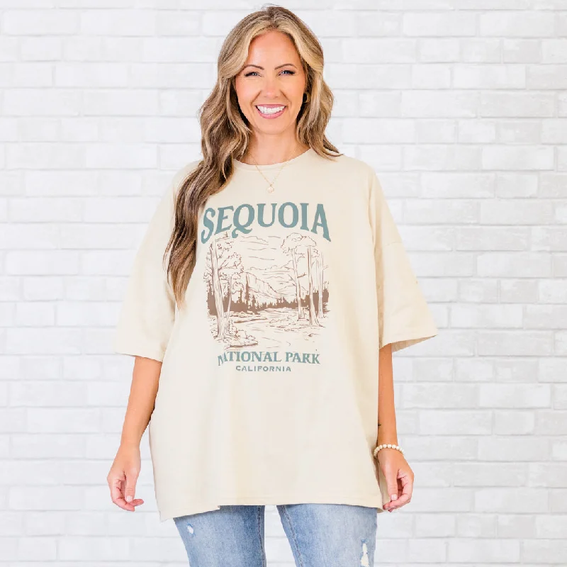Deal Dash Travel Far & Wide Boyfriend Tee, Dust