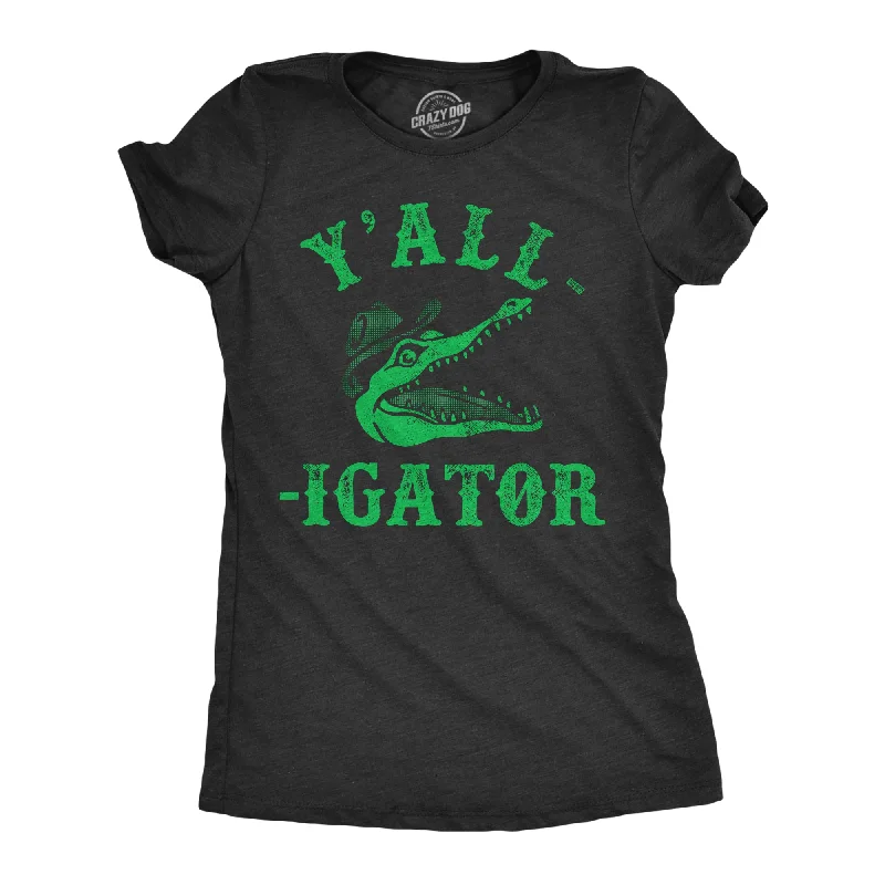 Online Only Yall Igator Women's T Shirt