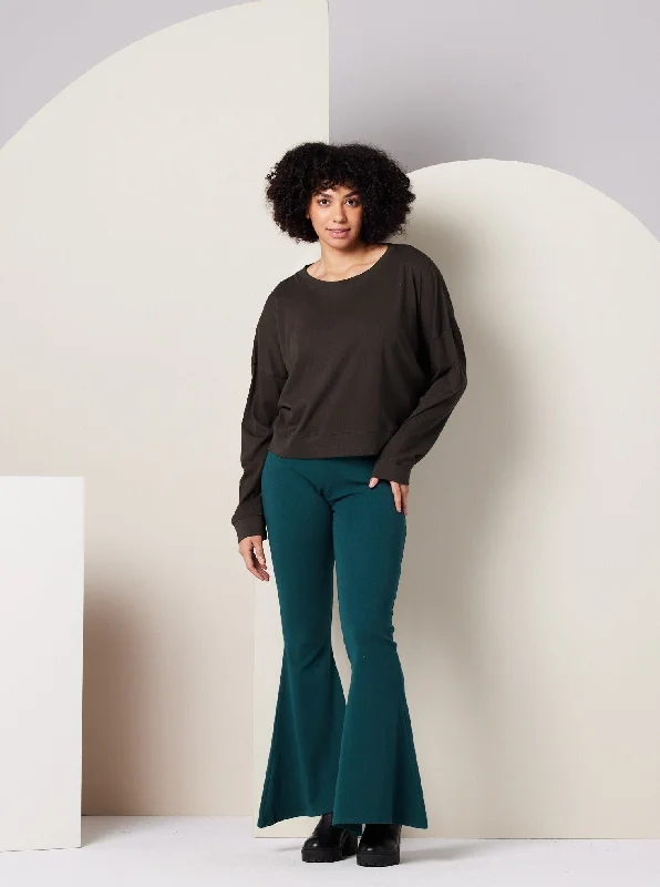 Clearance Sale Jemma Top - Washed Black