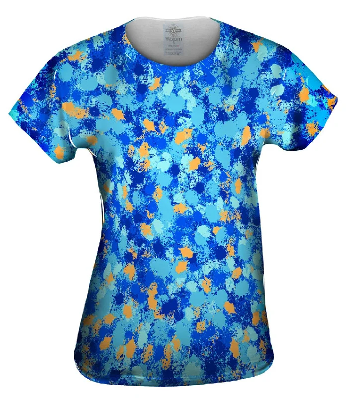 Mega Sale Paint Splatter Madness Blue