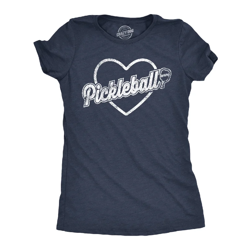 Daily Deals Pickleball Heart Women's T Shirt