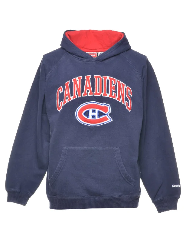 Now Available Reebok Canadiens Printed Hoodie - S