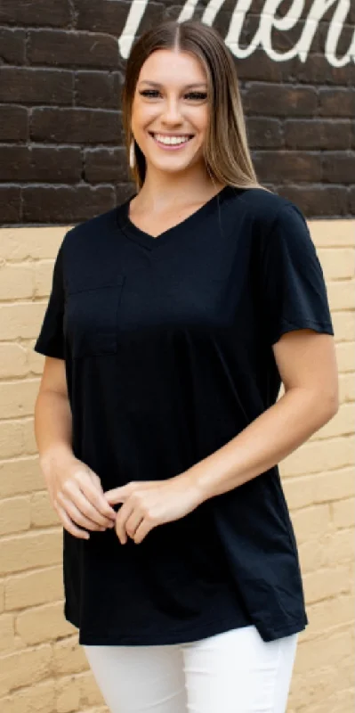 Factory Direct Sale Black Short Sleeve
