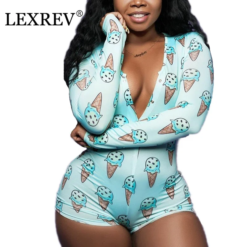 Weekend Savings Extravaganza Sexy Women Onesies Pijamas Plus Size Sleepwear Pyjamas Nightwear Jumpsuit Pajamas Onesies For Adults Short Romper Bodycon