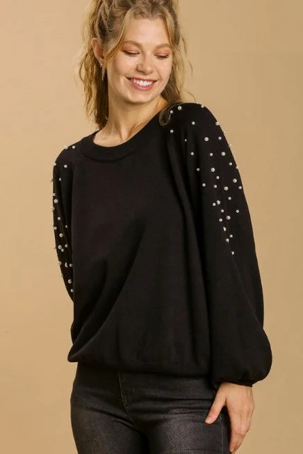 Weekend Deals That Excite Black Pearl Blouse (Small)