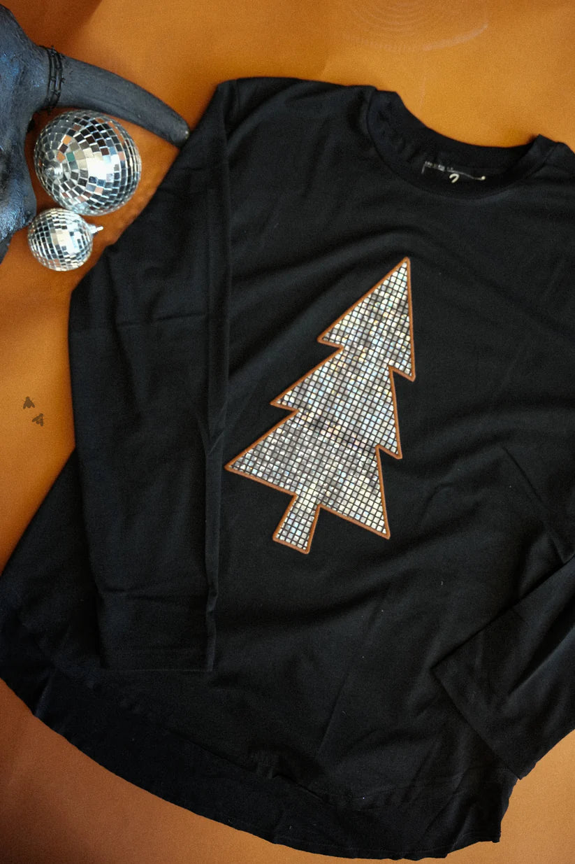 Today's Deal Deck The Disco Longsleeve Top
