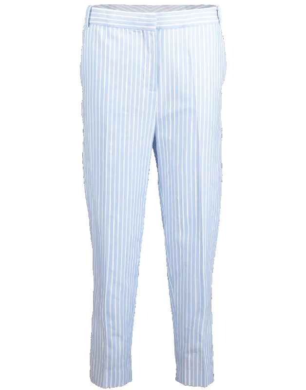 Buy Now Cropped Slim Striped Pant