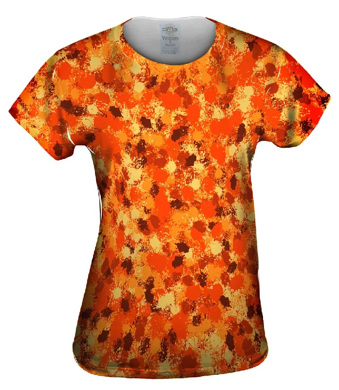 Don't Miss Out Paint Splatter Madness Orange