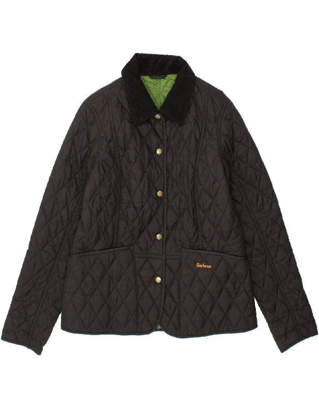 Exclusive Savings BARBOUR Womens Quilted Jacket UK 12 Medium Black