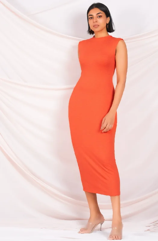 Customer Appreciation Sale Sleeveless T-Shirt Midi Dress